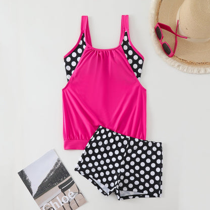 【🏖️M-3XL】👙 Női kétrészes fürdőruha borsószemekkel