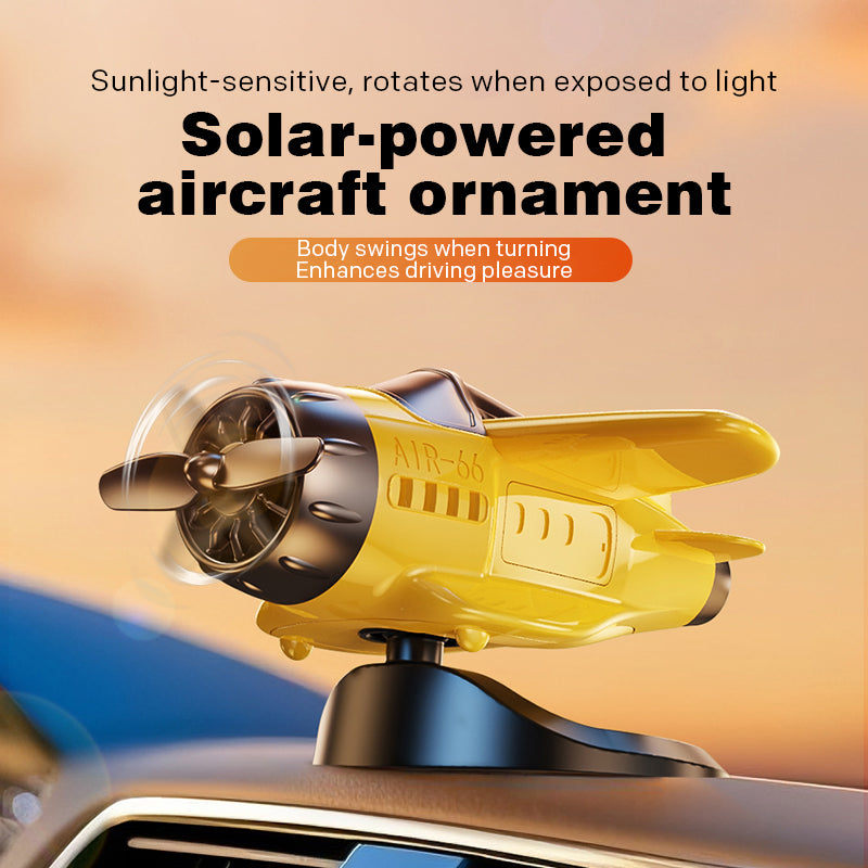 🛩️✨Napenergiával működő repülőgép alakú autódíszek
