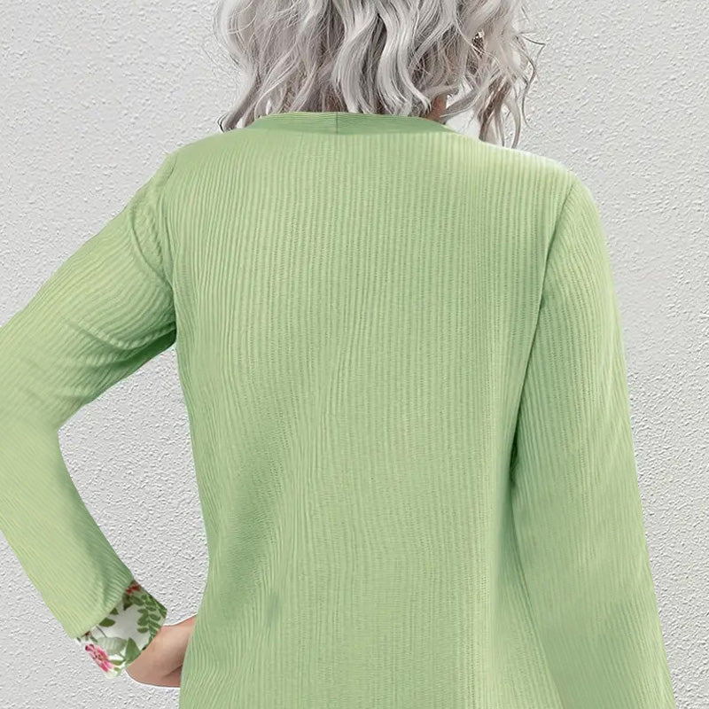 【S-2XL】👚Női alkalmi divatos patchwork felső