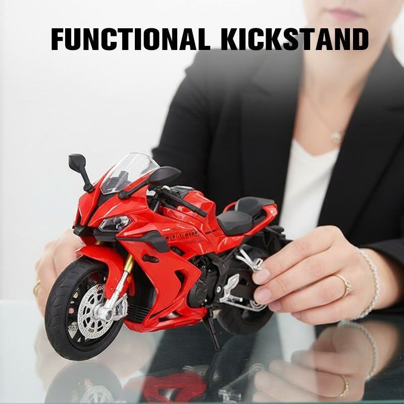 🏍️Motorkerékpár modell 1:12 méretarányban