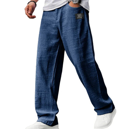【✨S-5XL】👖Légáteresztő férfi egyenes nadrág