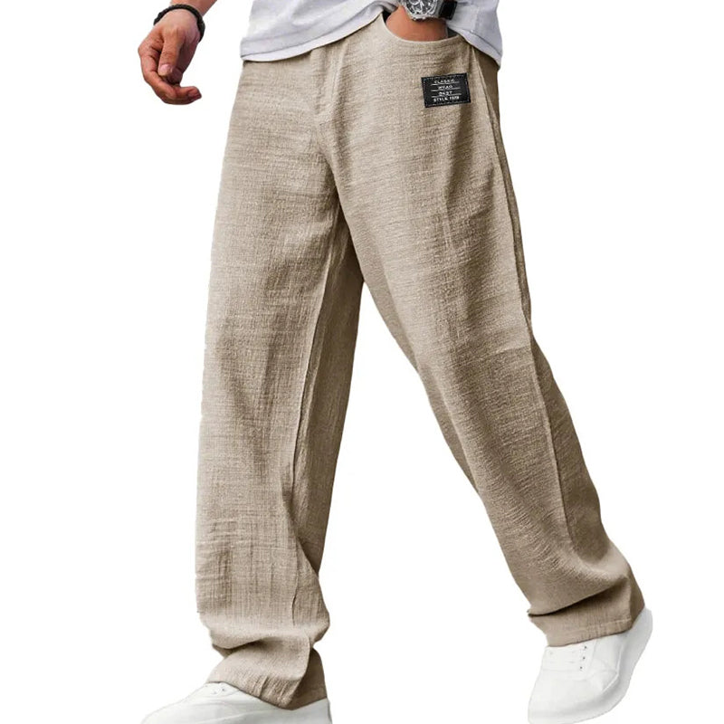 【✨S-5XL】👖Légáteresztő férfi egyenes nadrág