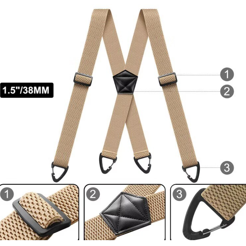 【🔥Legnépszerűbb termékek】👖Férfi munkaruha nadrág vállpánttal
