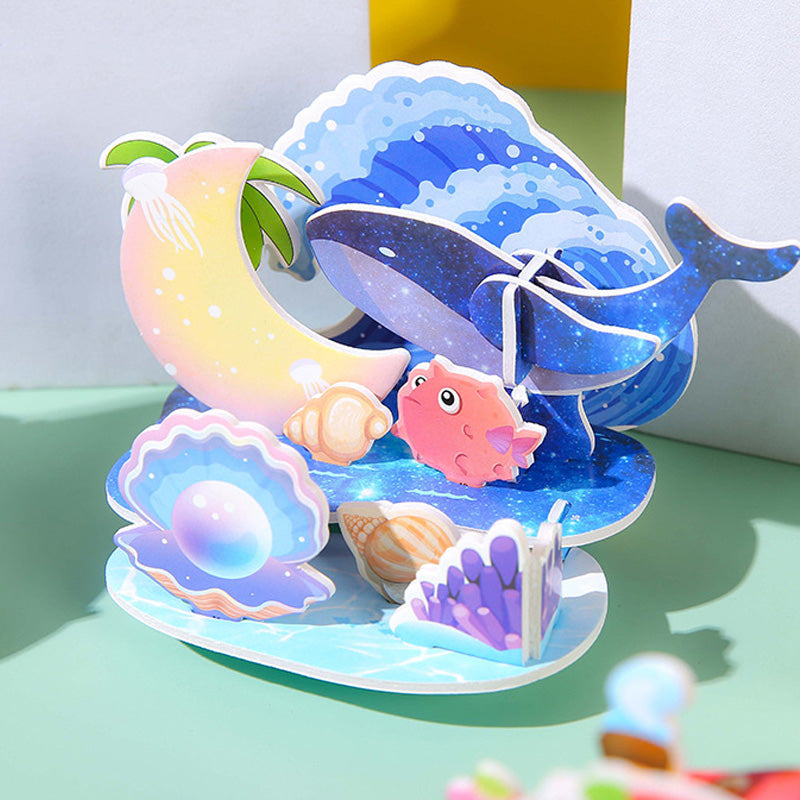 🏰🧩 Építse fel saját 3D világát – 🎨3D papír puzzle építőkészlet