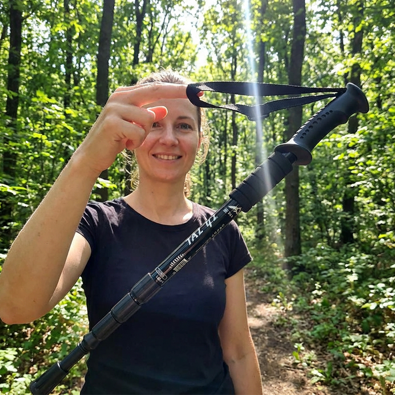 🌲⛰️Állítható alumíniumötvözet túrabot – Tartós, ütéscsillapító, könnyű