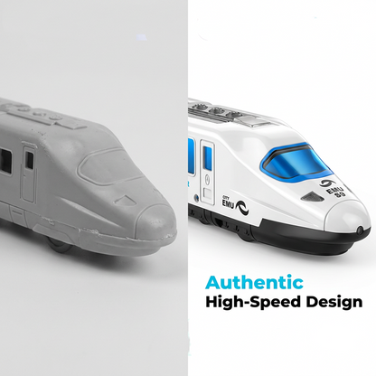 🚅⚡ Világító és zenélő elektromos játékvonat