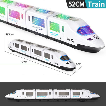🚅⚡ Világító és zenélő elektromos játékvonat