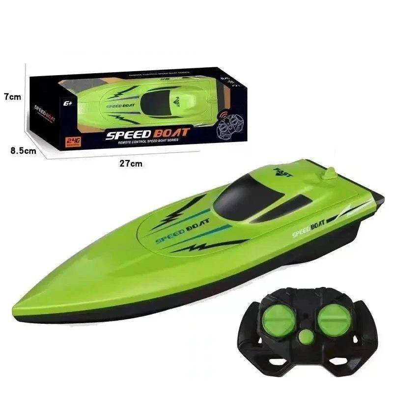 🎮 🚢 FÉLÁRON! 2,4 GHz-es nagysebességű RC versenycsónak két motorral