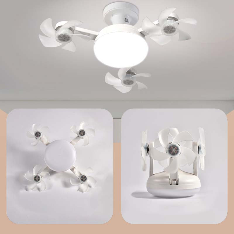 🌀Mennyezeti ventilátor LED lámpával és távirányítóval