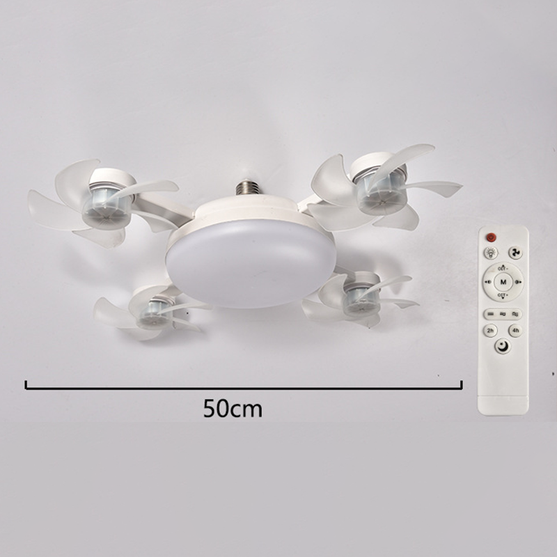 🌀Mennyezeti ventilátor LED lámpával és távirányítóval