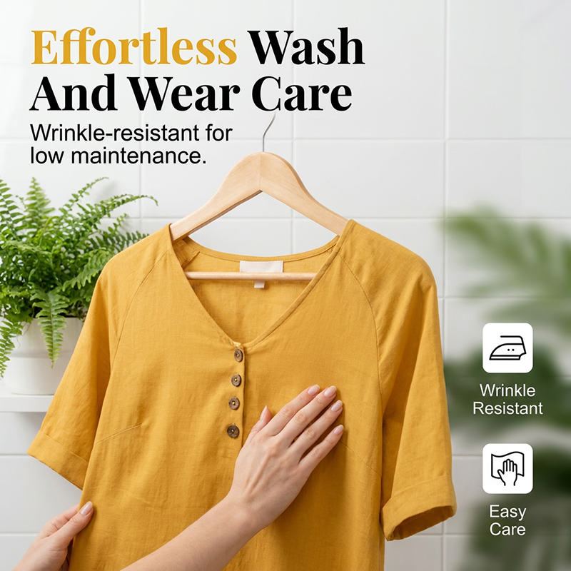【S-2XL】👗Női laza szabású nyári V-nyakú ruha