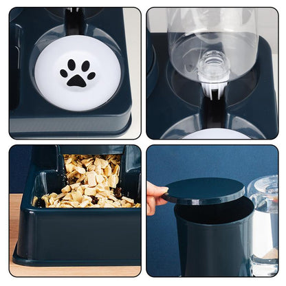 🐱🍽️Automatikus macskaetető és vízadagoló – Kényelmes, pontos adagolás, friss víz mindig