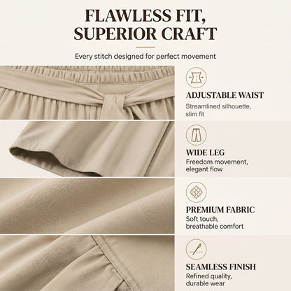 【S-2XL】💖Női, félhosszú ujjú, széles szárú jumpsuit