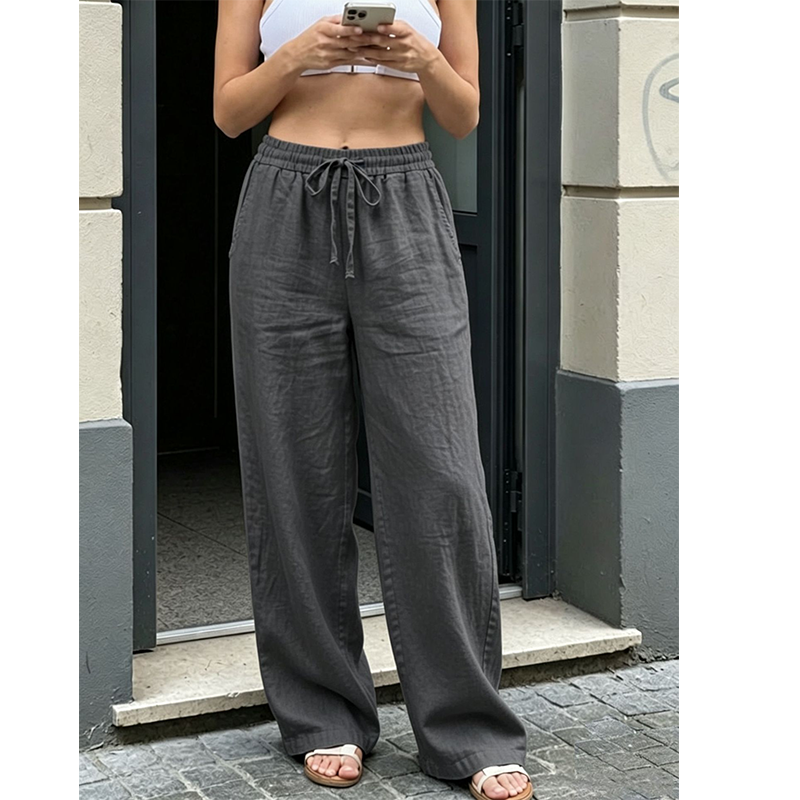【S-3XL】👖Női alkalmi egyenes szárú nadrág