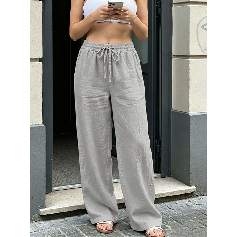 【S-3XL】👖Női alkalmi egyenes szárú nadrág