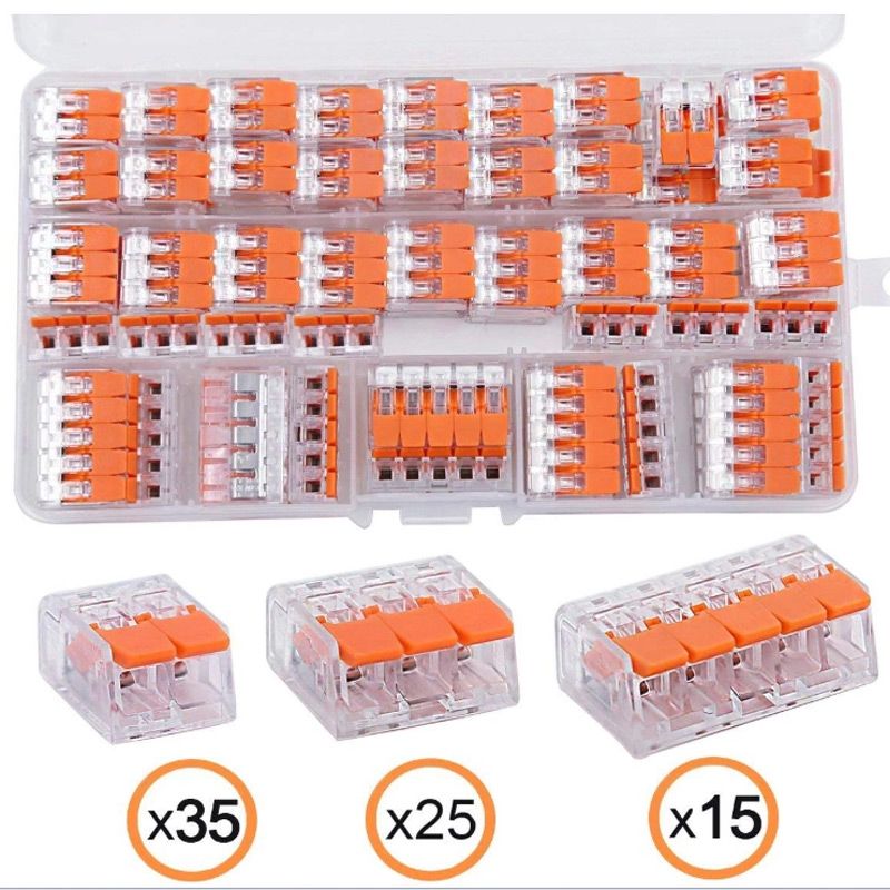 ⚡Univerzális csatlakozókapocs - 🔥75 db/doboz