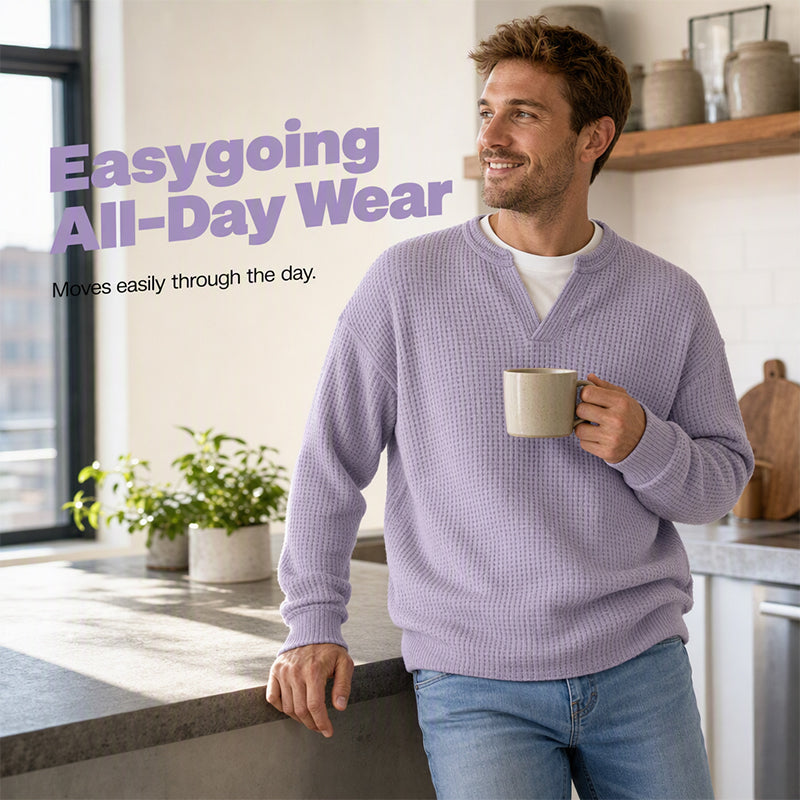 【S-4XL】🥼Réteges kényelmes gofri póló