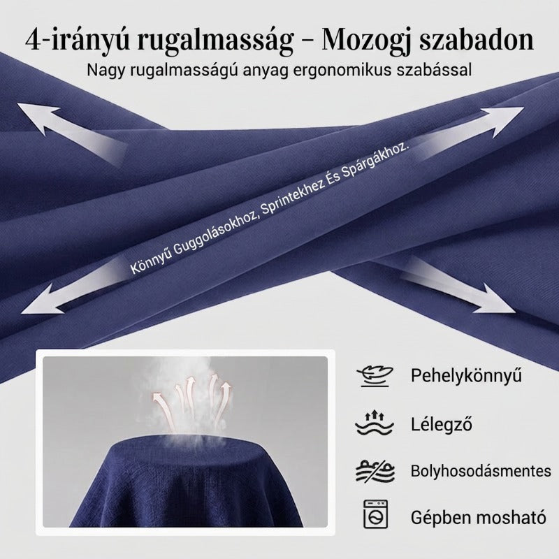 【✨S-2XL】👖 Női, smockolt, magas derekú harem nadrág