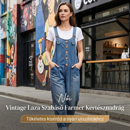 【🔥S-3XL】👗Női mindennapi bő farmer overall zsebekkel