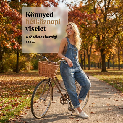 【🔥S-3XL】👗Női mindennapi bő farmer overall zsebekkel